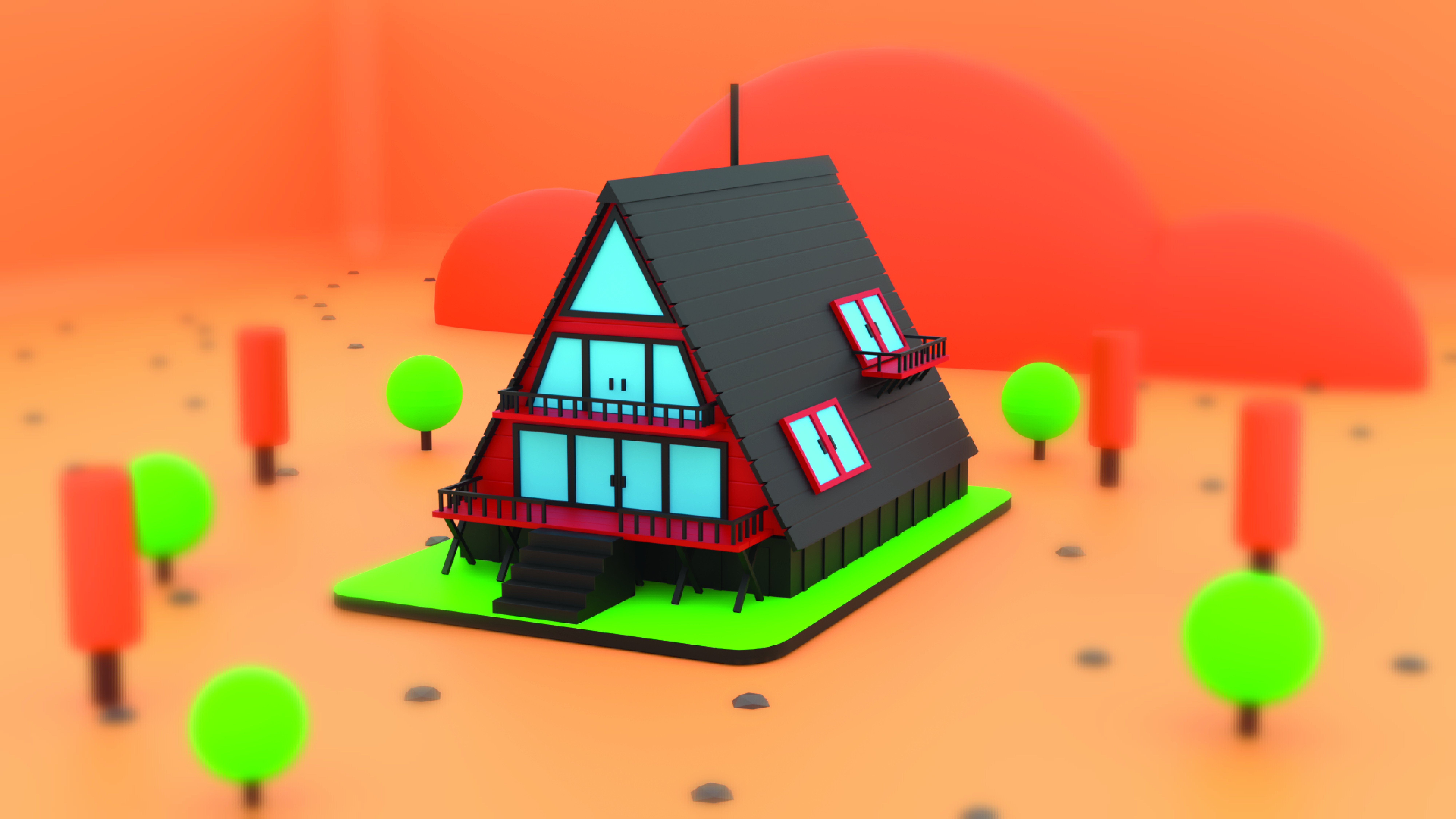 house